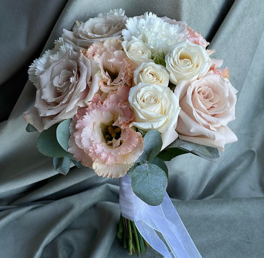 Blush and Ivory Romance Bouquet